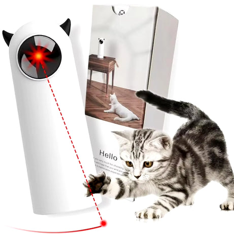 Automatic Cat Toys LED Laser Interactive Smart Teasing Pet Handheld Electronic Indoor Random Laser Cats Toy Accessories for Dog