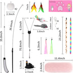 4-in-1 Interactive Cat Toy Set – Complete Play Kit